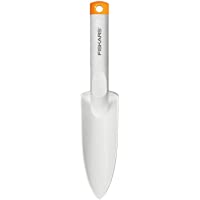 Fiskars Trasplantadora- Longitud: 29-1 cm- Blanco-Naranja- Plástico reforzado con Fibra de Vidrio- 1027033